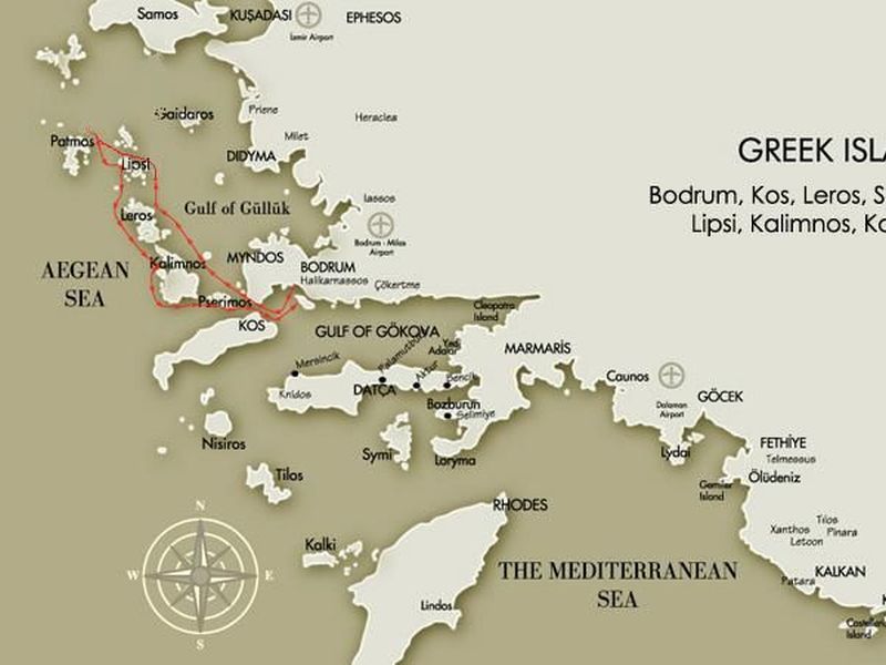 ISLAS DEL DODECANESO NORTE